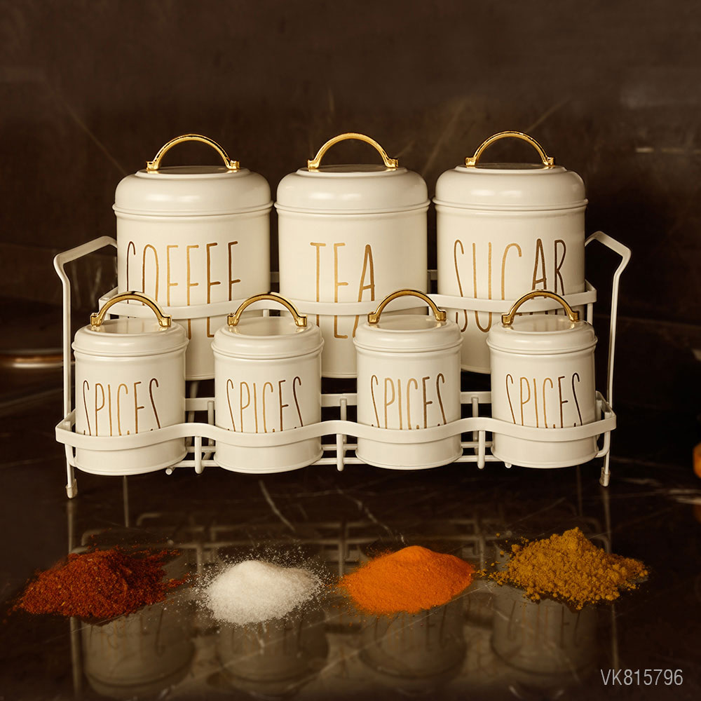 سرویس آشپزخانه در فلزی 7 پارچه