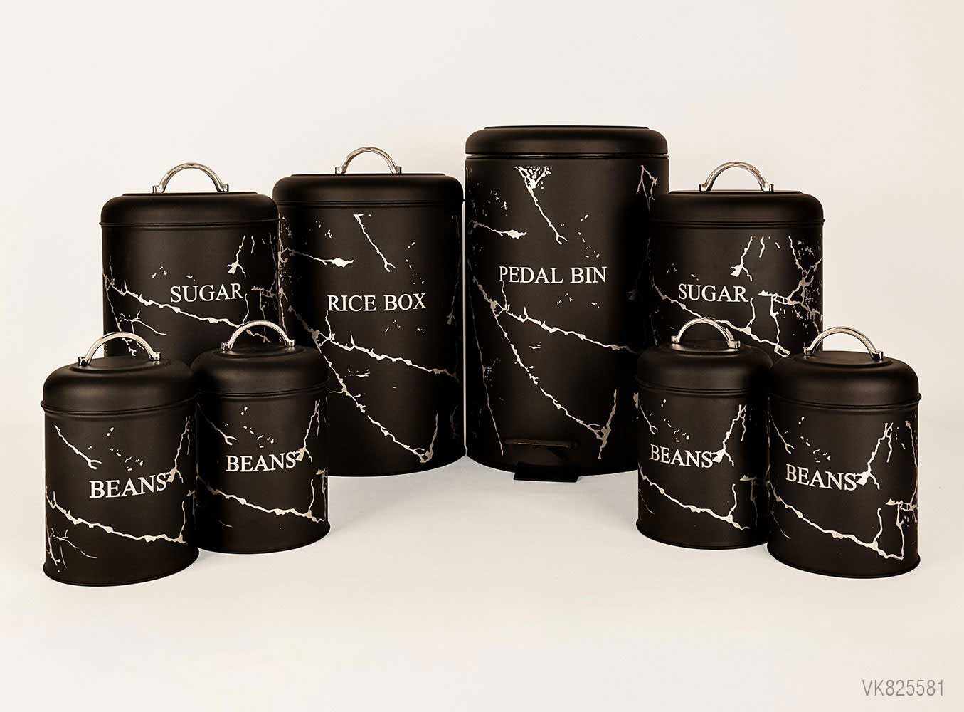 سرویس آشپزخانه در فلزی 8 پارچه