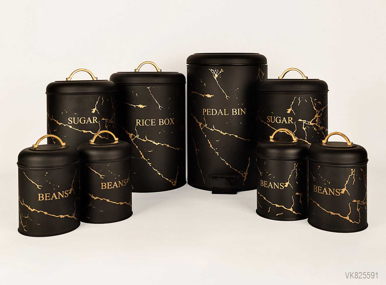 سرویس آشپزخانه در فلزی 8 پارچه