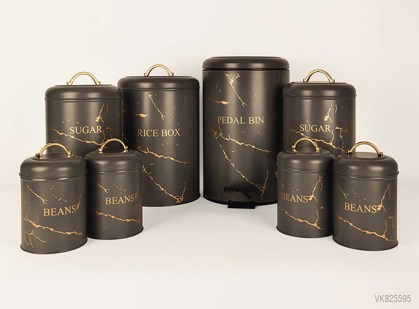 سرویس آشپزخانه در فلزی 8 پارچه