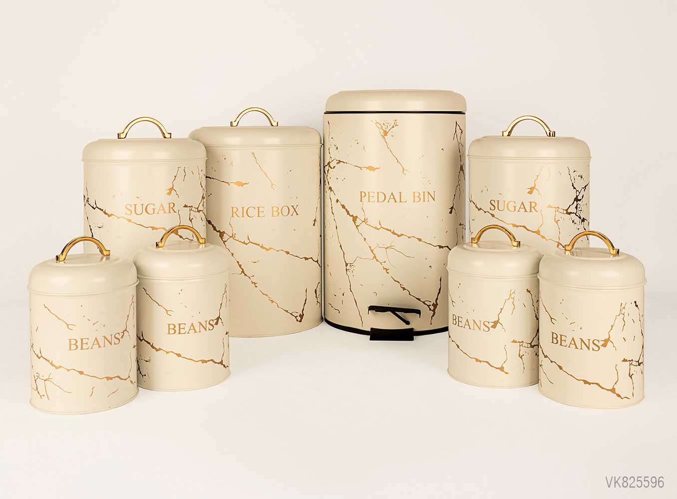 سرویس آشپزخانه در فلزی 8 پارچه