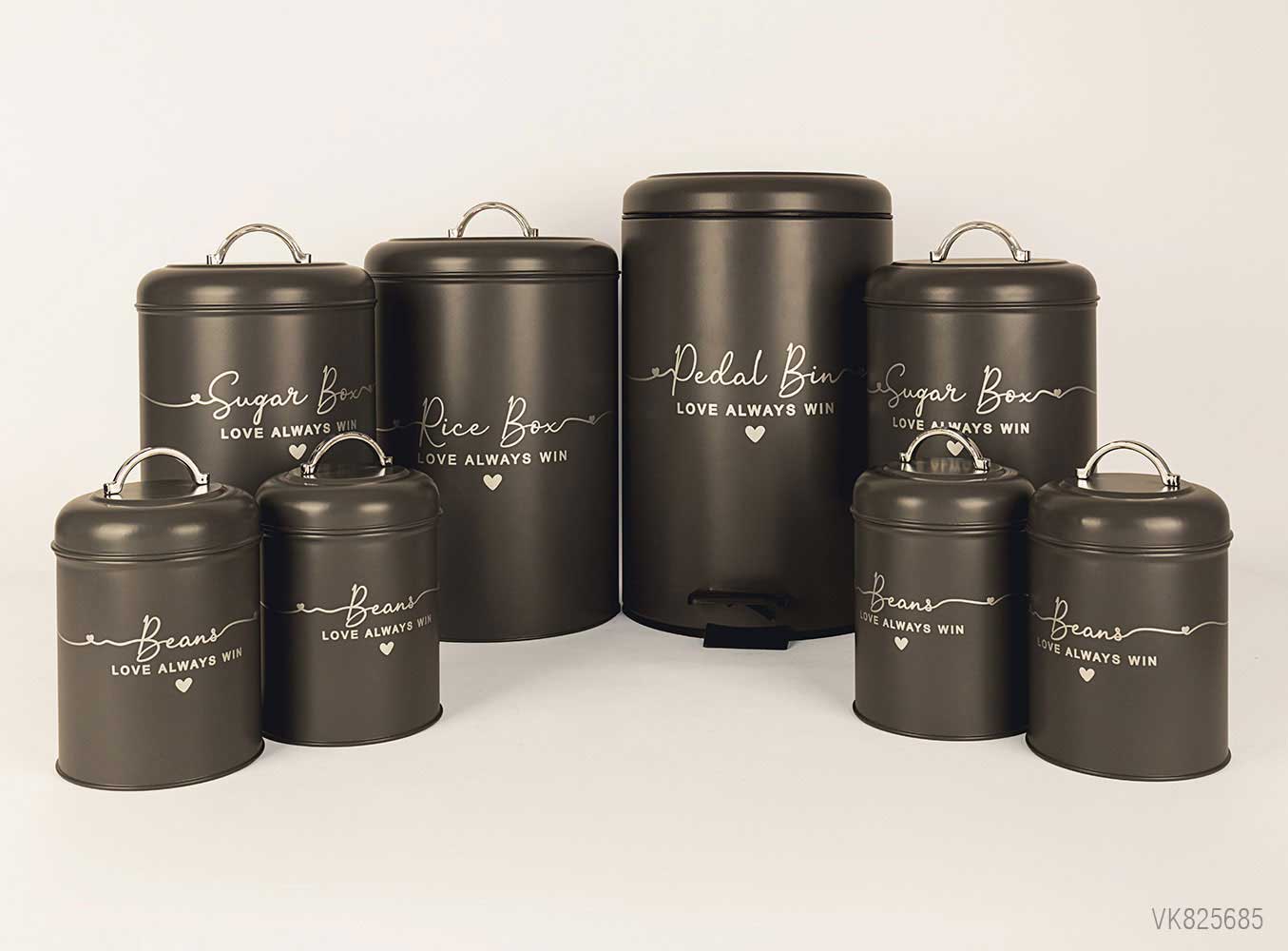 سرویس آشپزخانه در فلزی 8 پارچه