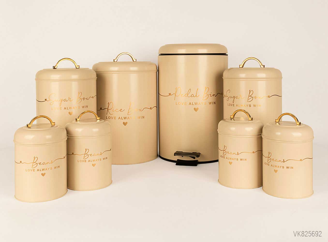 سرویس آشپزخانه در فلزی 8 پارچه