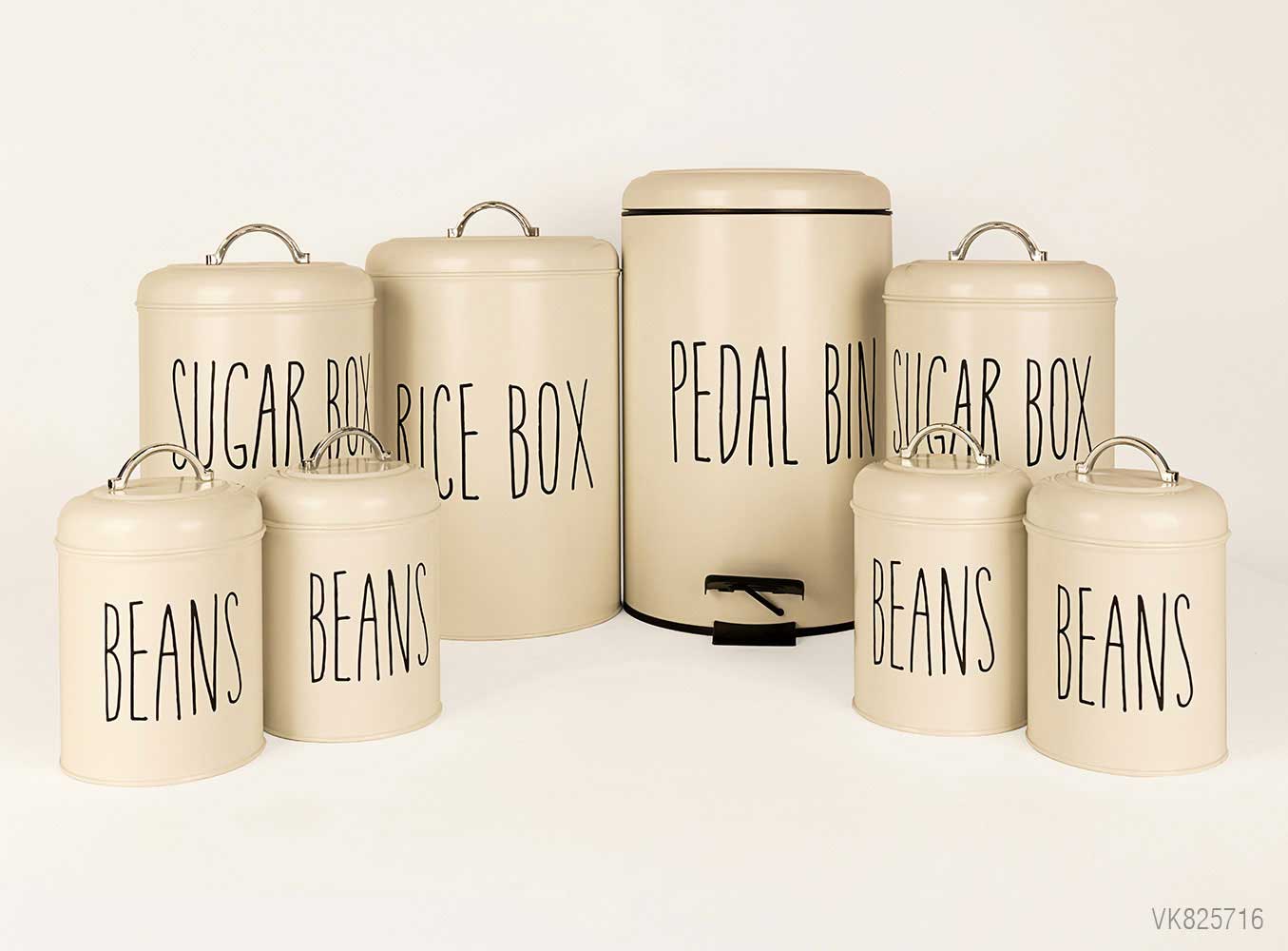 سرویس آشپزخانه در فلزی 8 پارچه