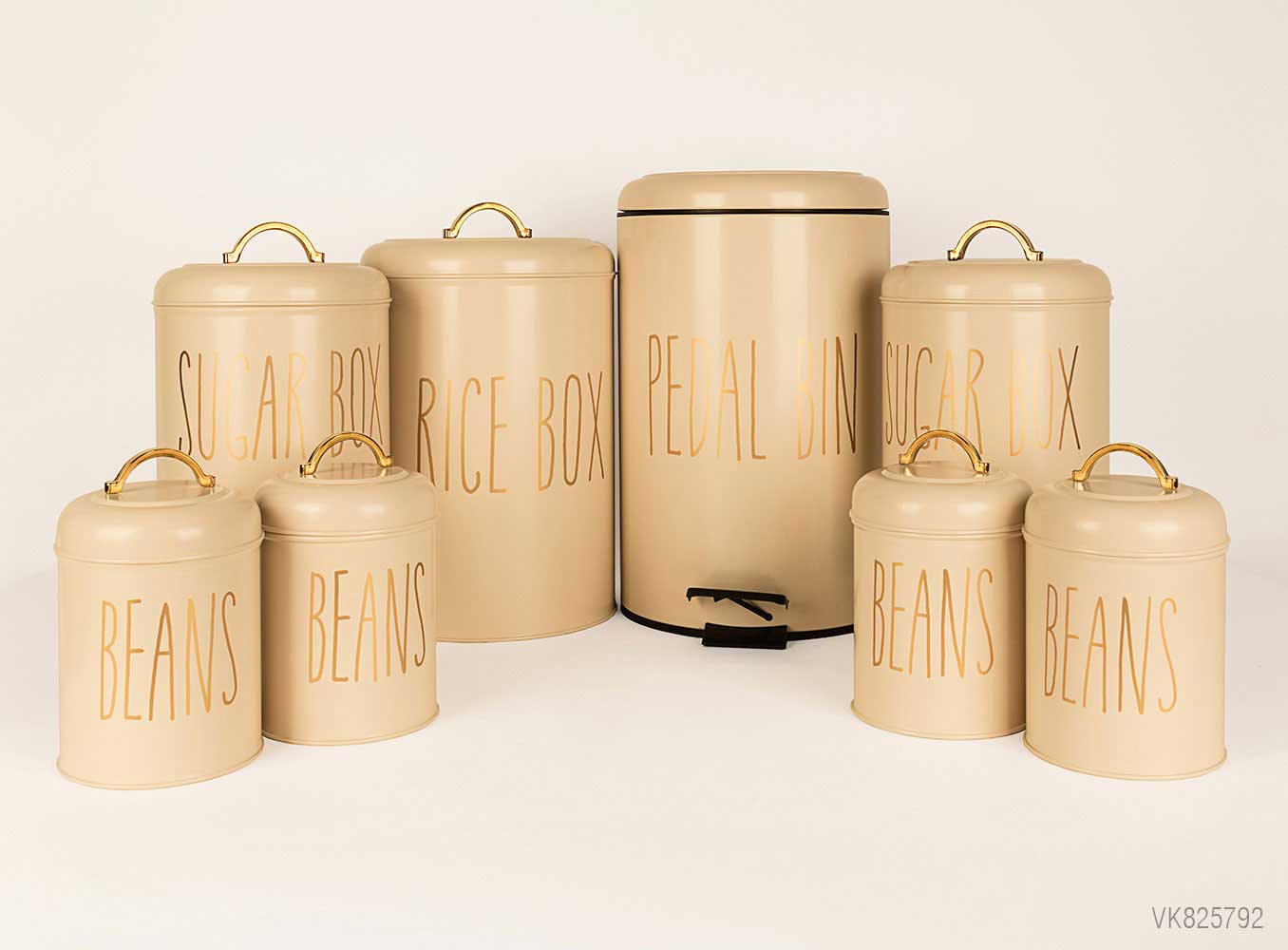 سرویس آشپزخانه در فلزی 8 پارچه