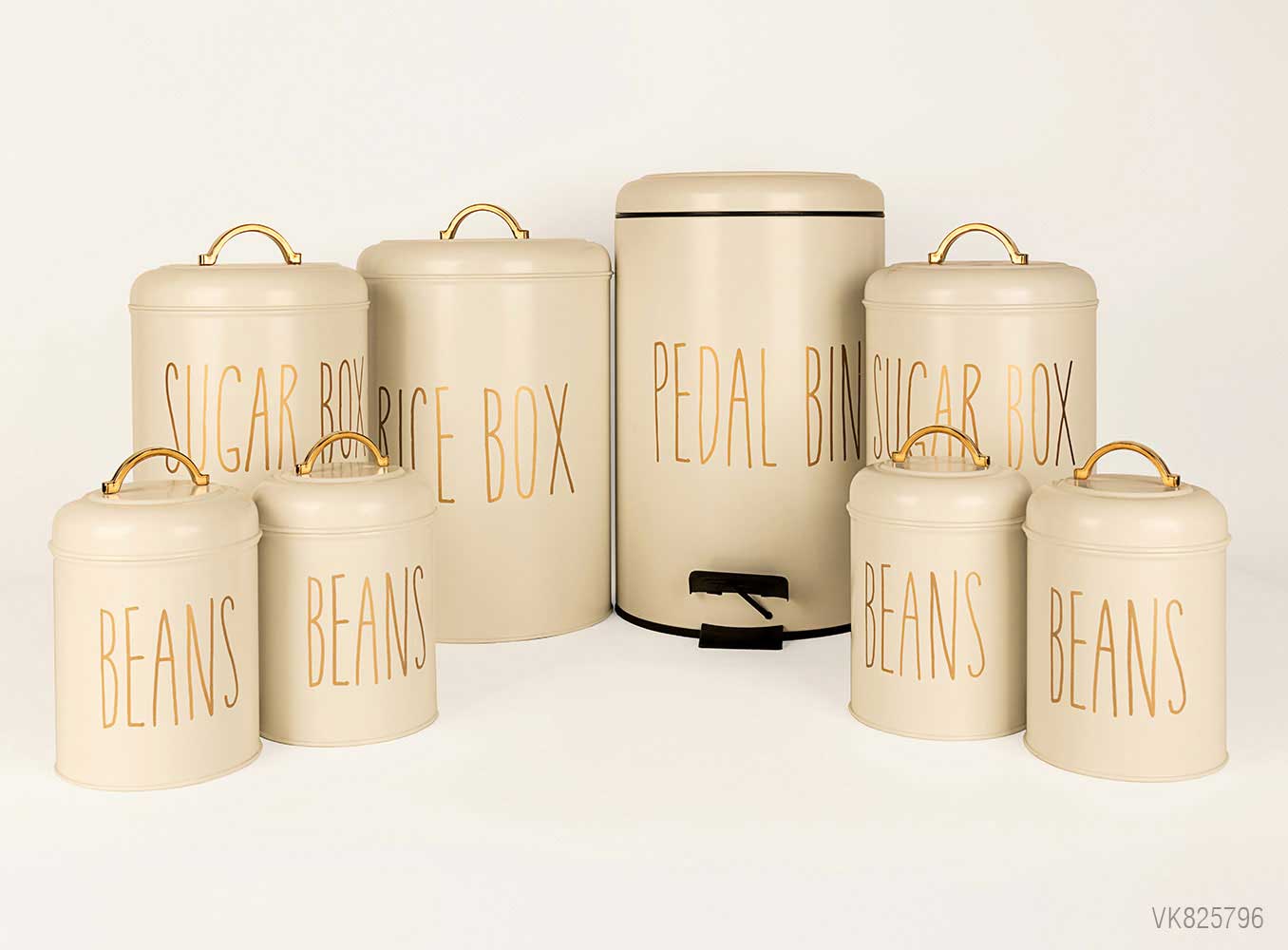 سرویس آشپزخانه در فلزی 8 پارچه