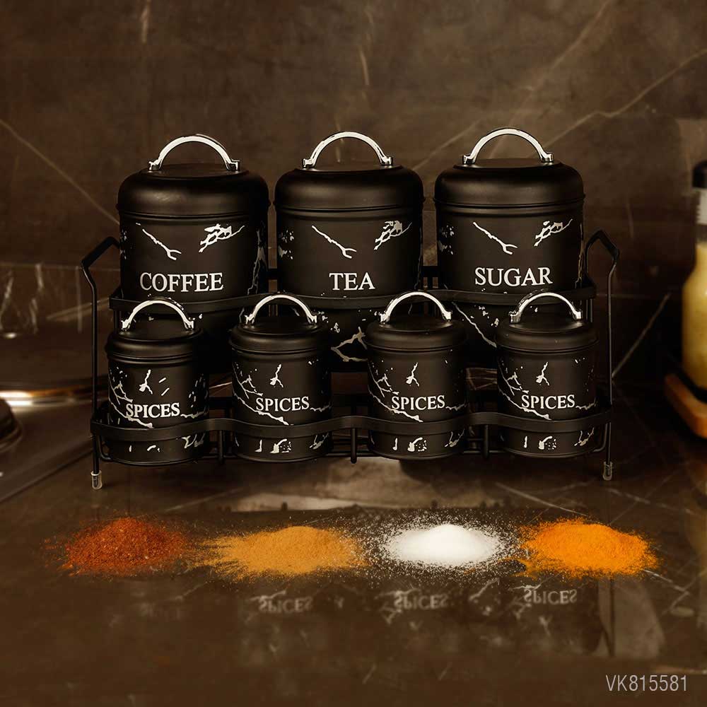 سرویس آشپزخانه در فلزی 7 پارچه