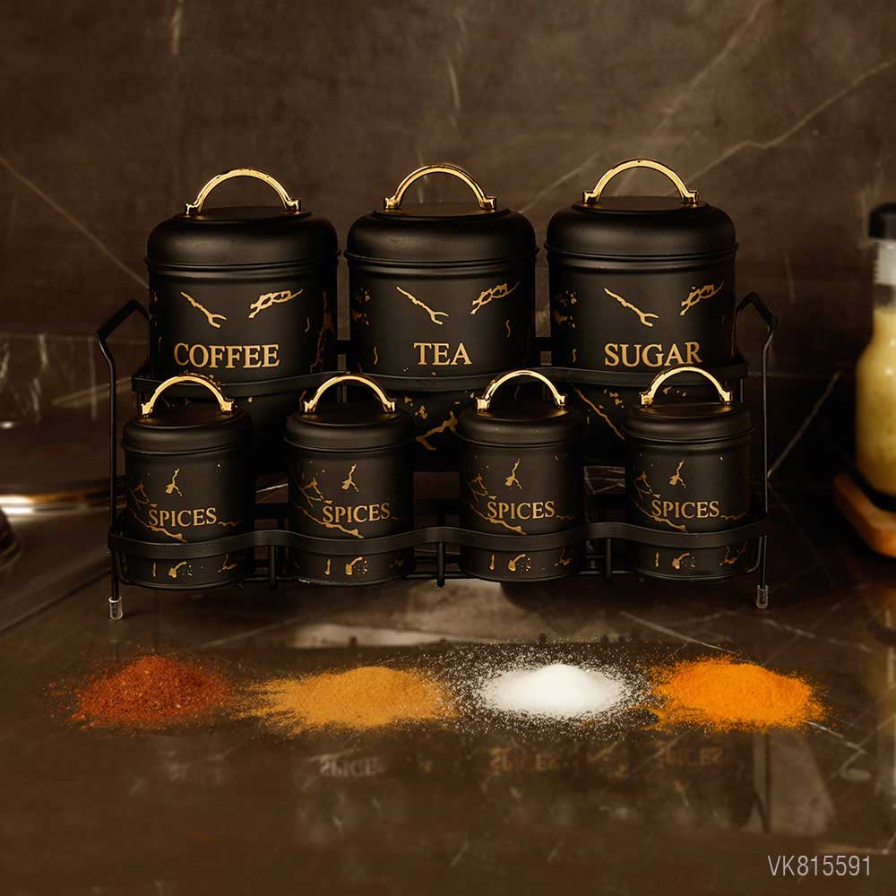 سرویس آشپزخانه در فلزی 7 پارچه