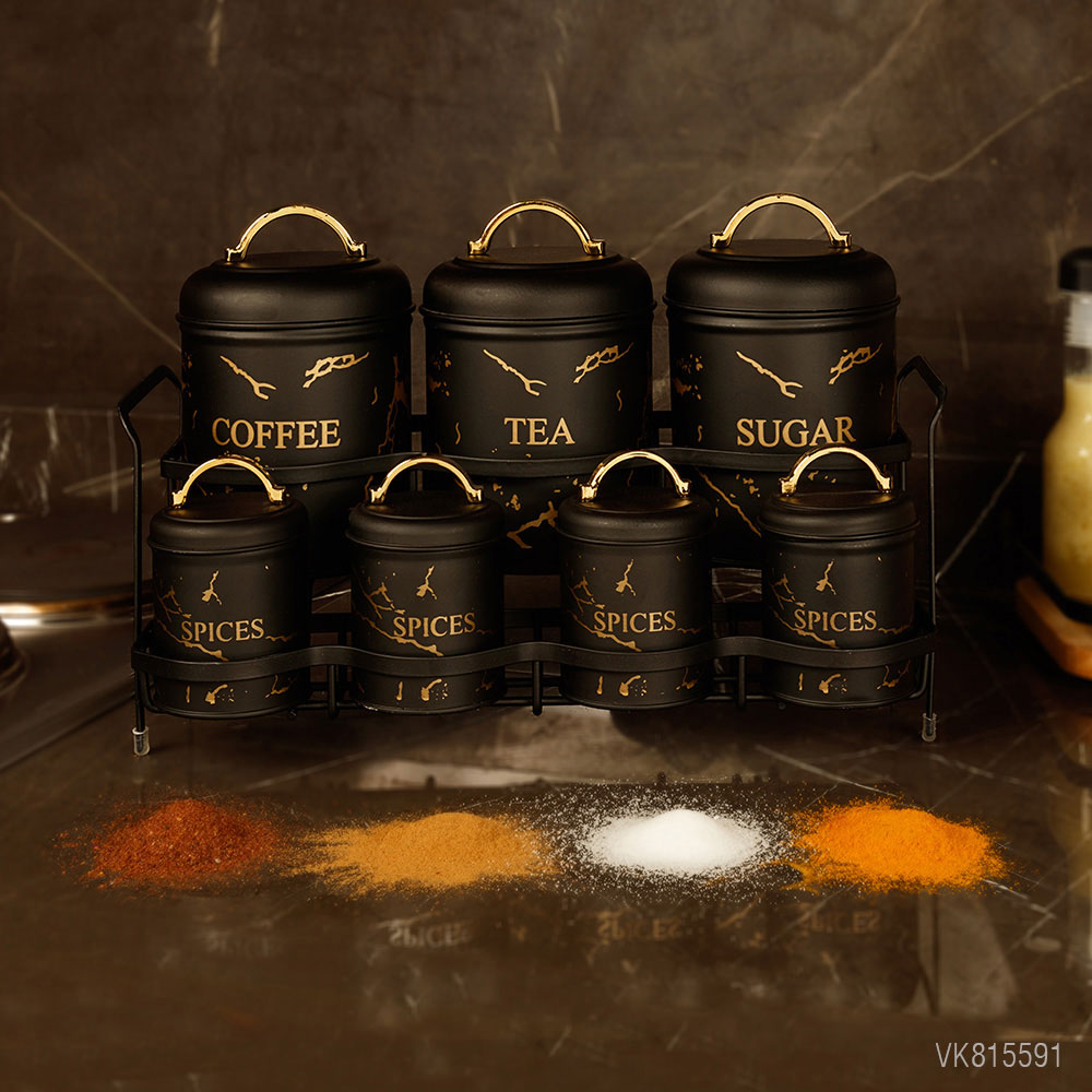 سرویس آشپزخانه در فلزی 7 پارچه