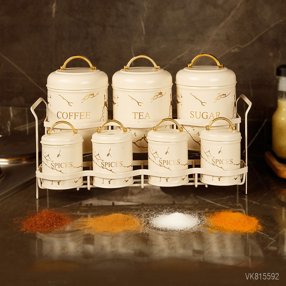 سرویس آشپزخانه در فلزی 7 پارچه