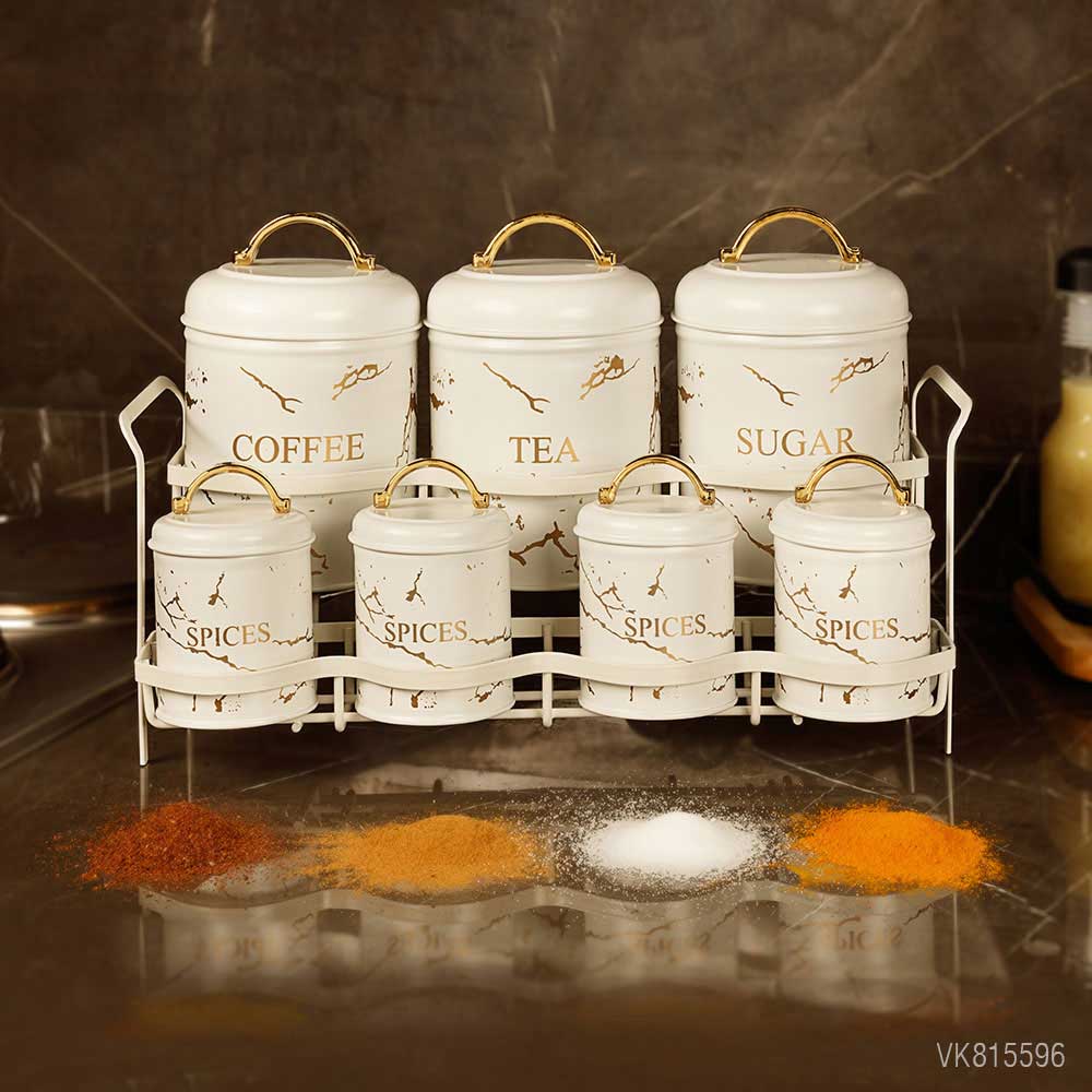 سرویس آشپزخانه در فلزی 7 پارچه