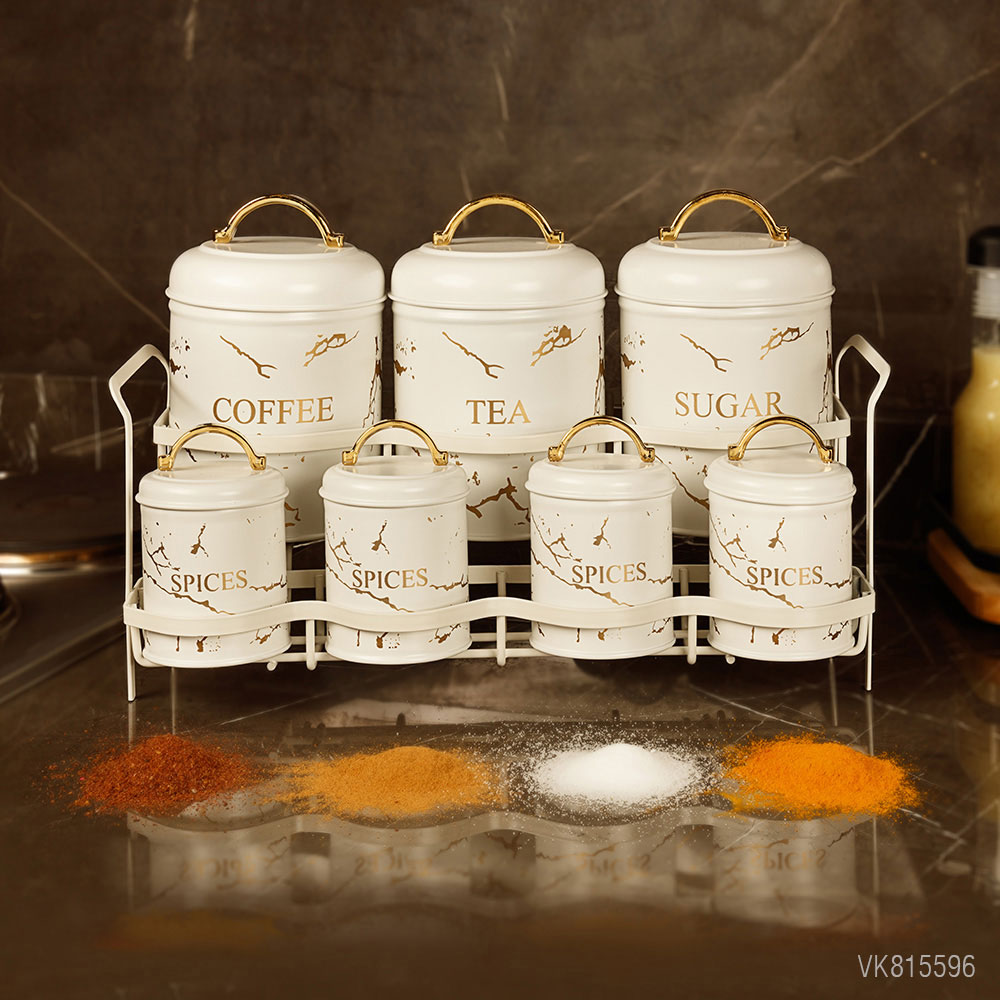 سرویس آشپزخانه در فلزی 7 پارچه