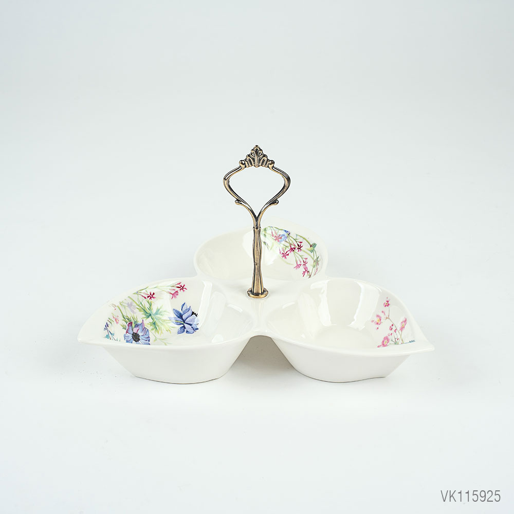 ظروف چینی گل دار