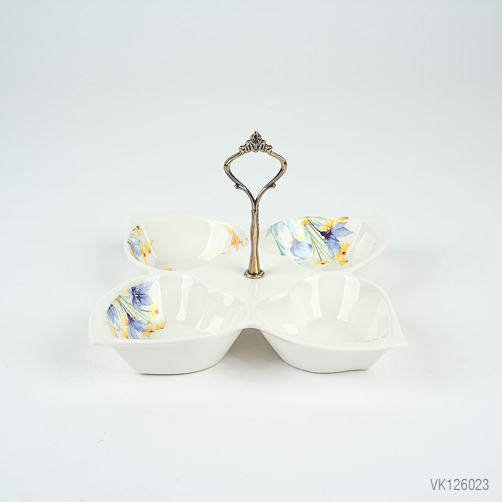 ظروف چینی گل دار