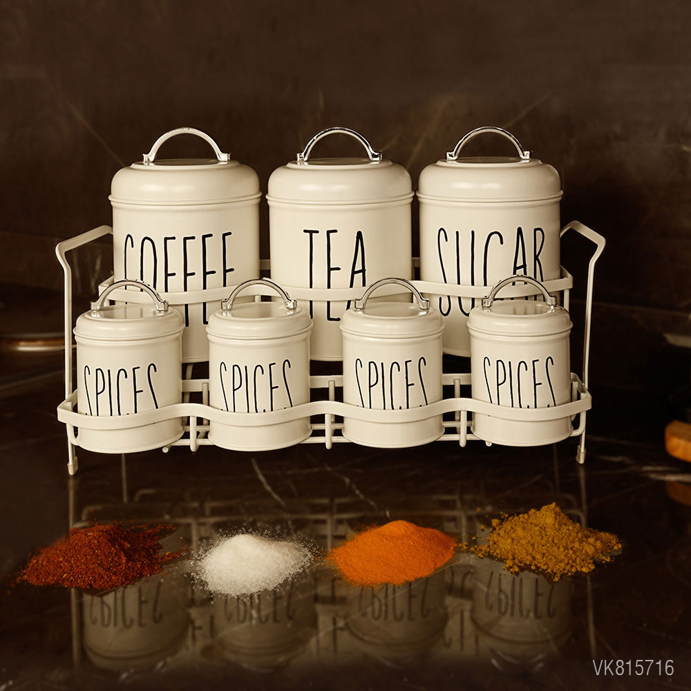 سرویس آشپزخانه هفت +یک پارچه پاسماوری در چوبی طرح ماژور