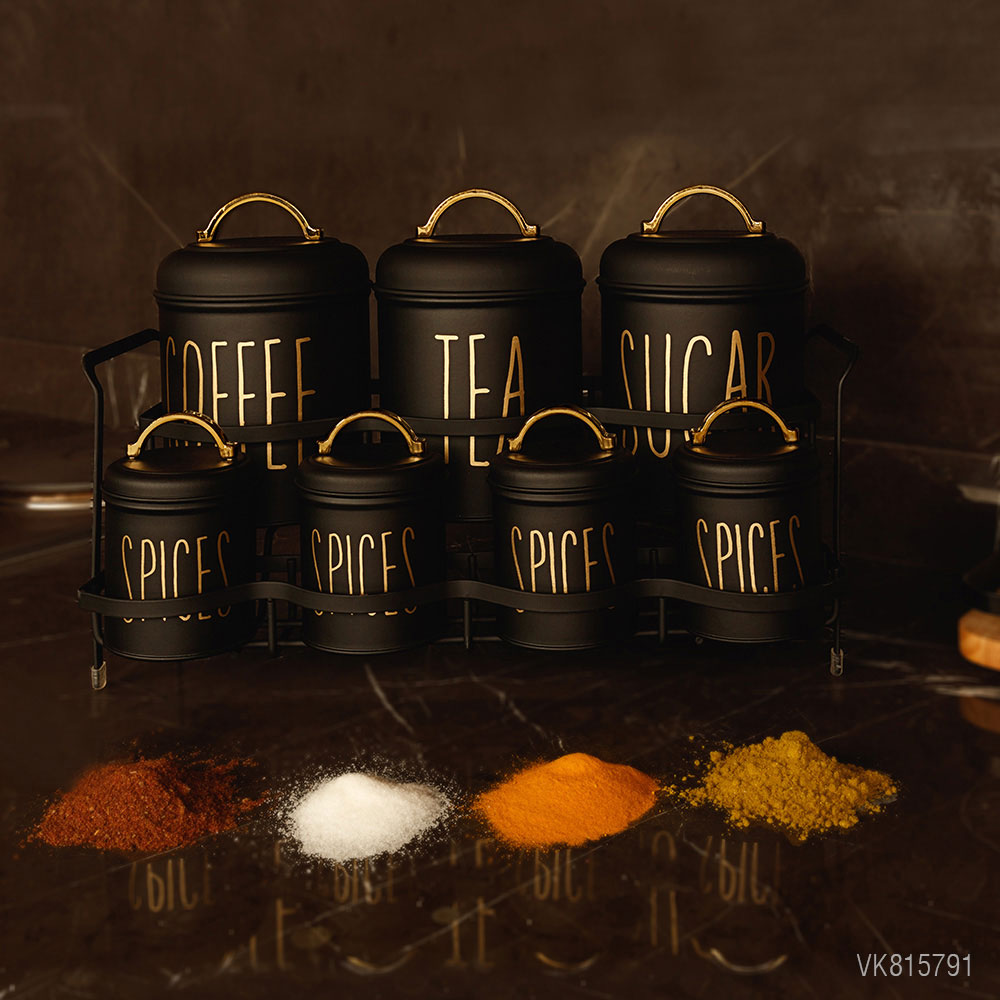 سرویس آشپزخانه هفت +یک پارچه پاسماوری در چوبی طرح ماژور