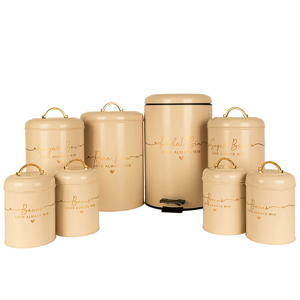 سرویس آشپزخانه در فلزی 8 پارچه